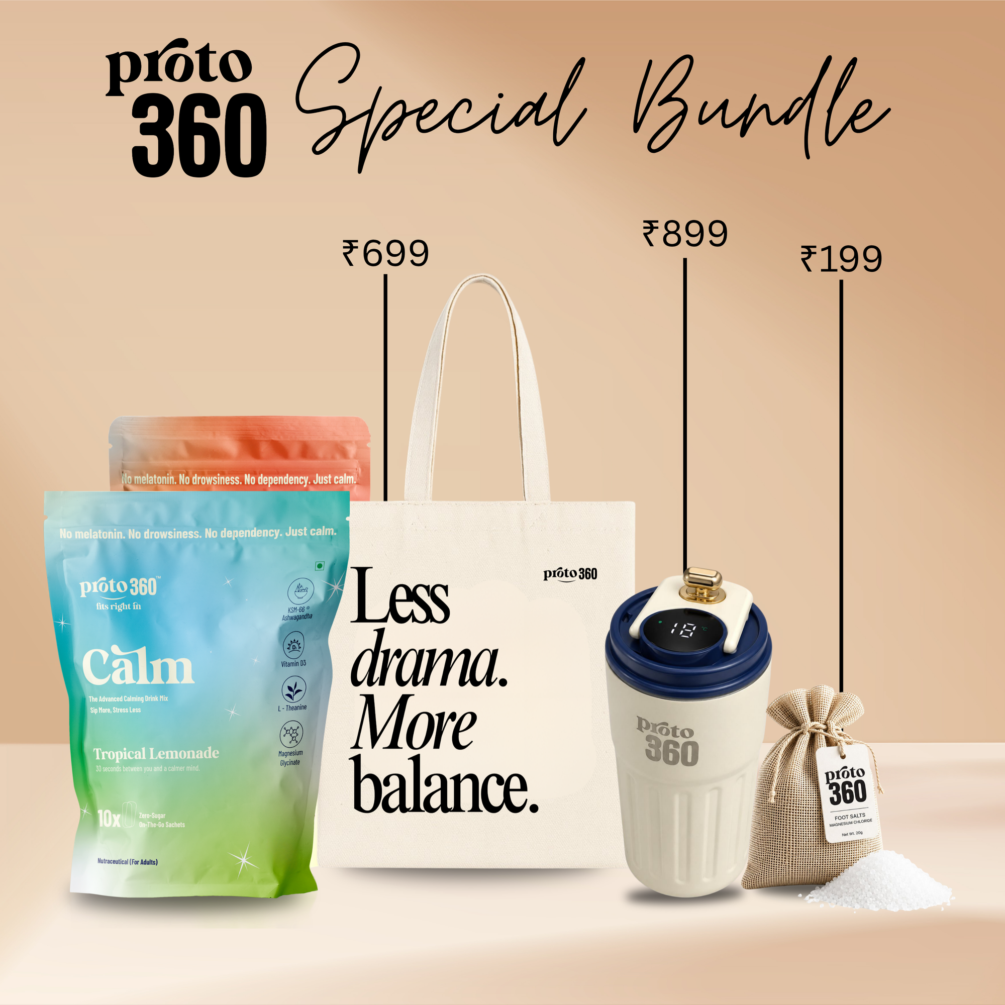 Proto360 Calm Bundle - Sleep Better & Stress Less