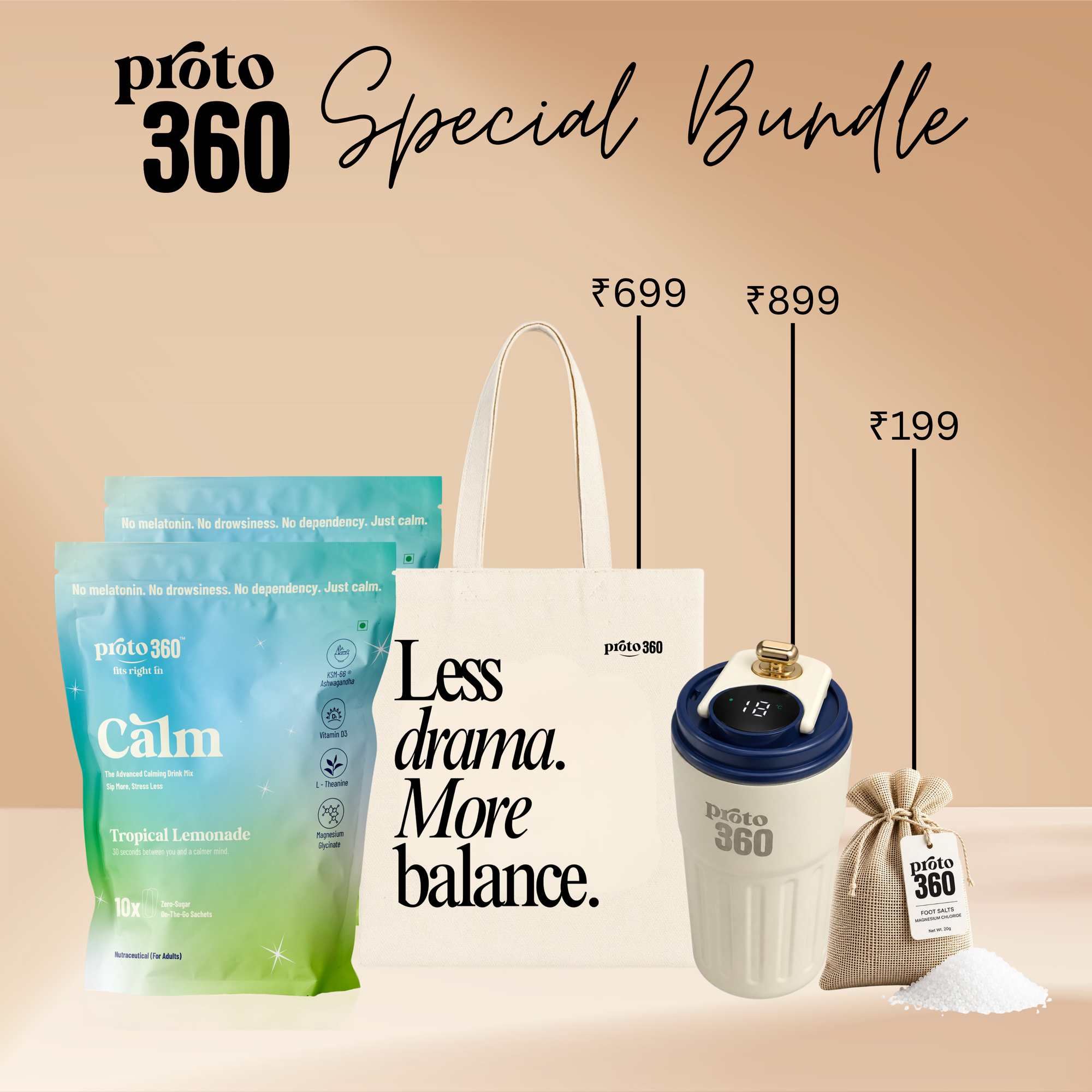 Proto360 Calm Bundle - Sleep Better & Stress Less