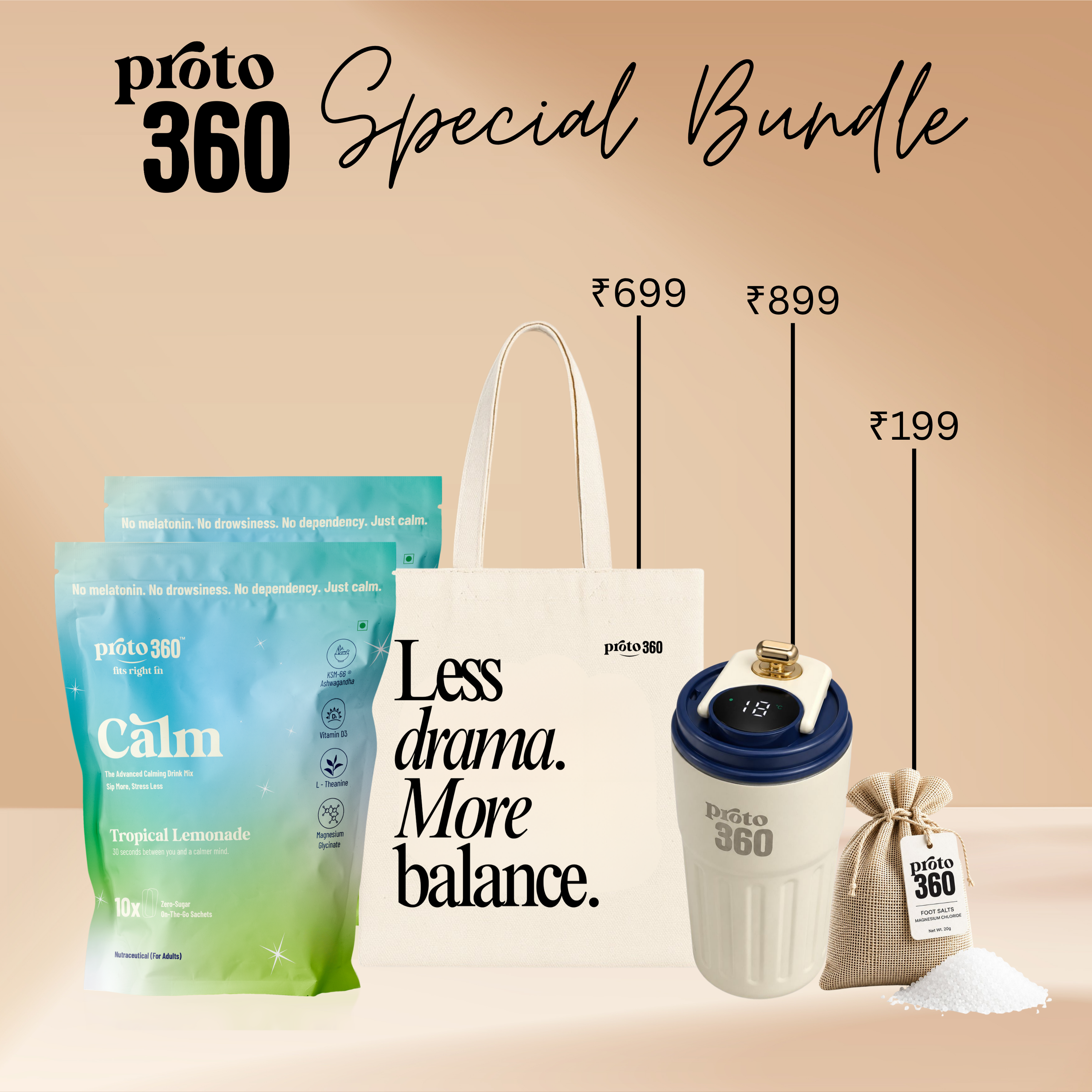 Proto360 Calm Bundle - Sleep Better & Stress Less