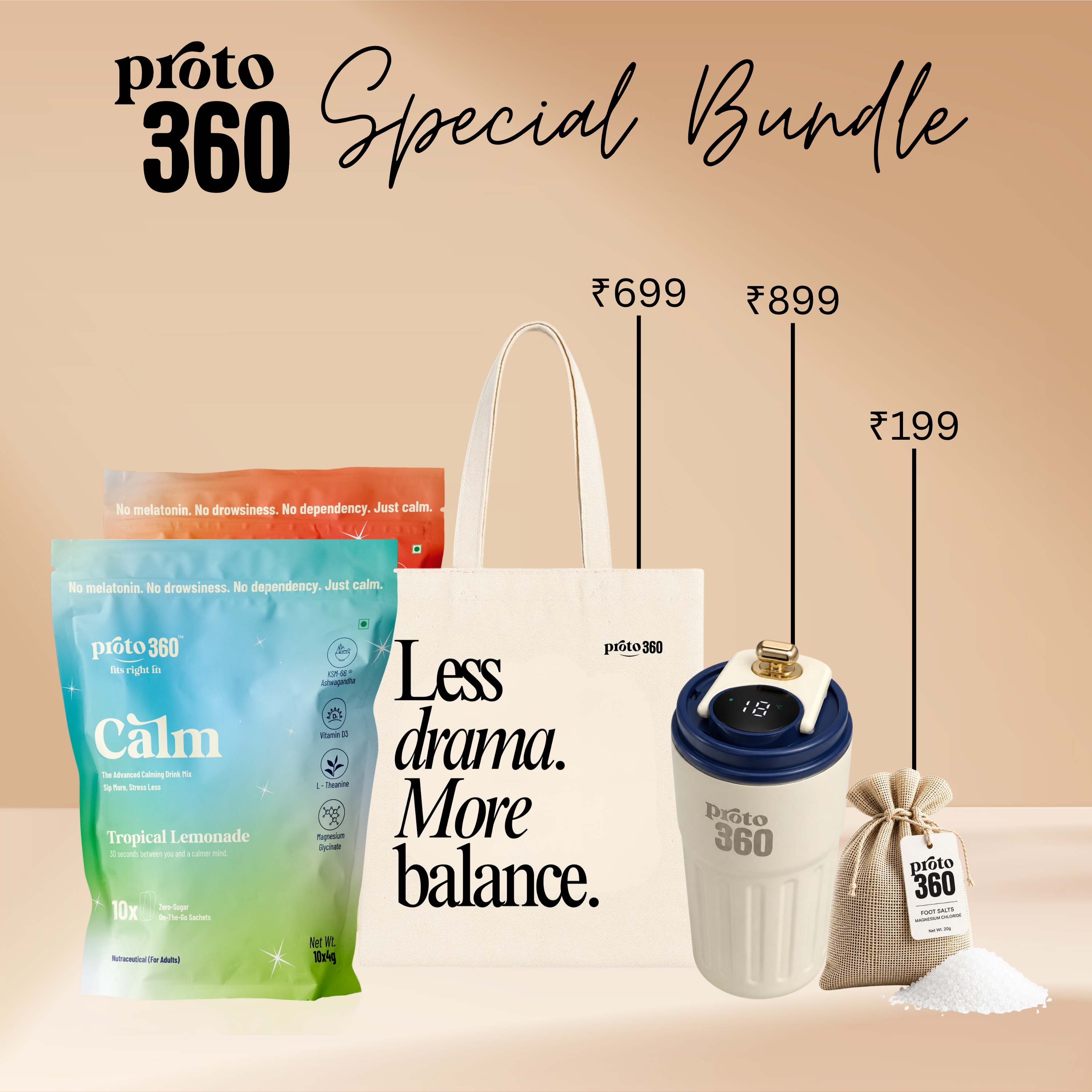 Proto360 Calm Bundle - Sleep Better & Stress Less