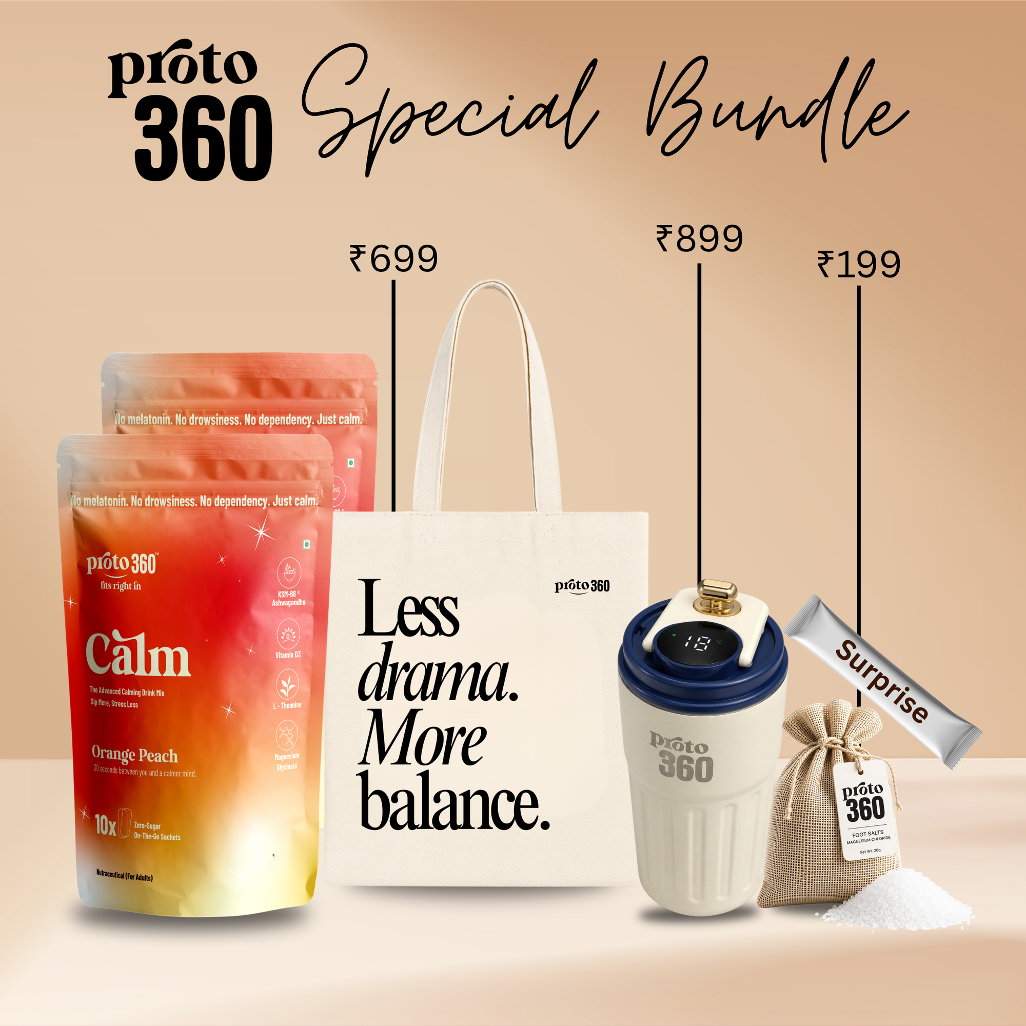 Proto360 Calm Bundle - Sleep Better & Stress Less