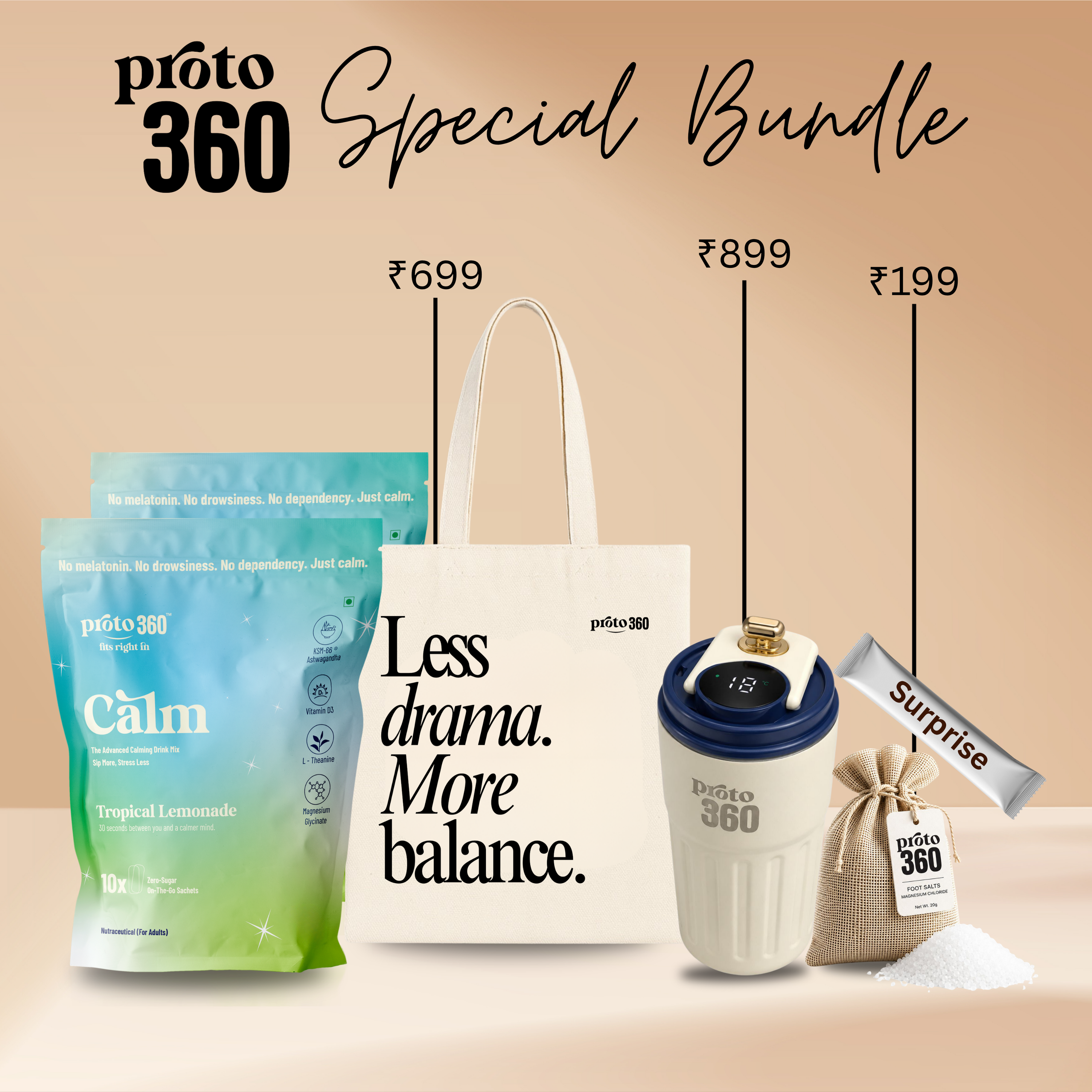 Proto360 Calm Bundle - Sleep Better & Stress Less